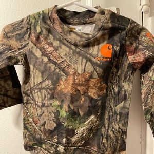 Nwt Carhartt camo onesie- 6 months